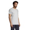T-shirt Personnalisé 150g REGENT Matières : coton Taille textile : L Couleurs : blanc chiné personnalisable avec votre logo
