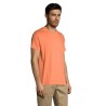 T-shirt Personnalisé 150g REGENT Matières : coton Taille textile : XS Couleurs : abricot impression logo haute qualité