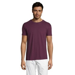 T-shirt Personnalisé 150g REGENT Matières : coton Taille textile : XS Couleurs : bordeaux objet publicitaire robuste
