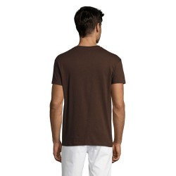 T-shirt Personnalisé 150g REGENT Matières : coton Taille textile : L Couleurs : chocolat impression haute définition