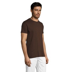T-shirt Personnalisé 150g REGENT Matières : coton Taille textile : XS Couleurs : chocolat accessoire événementiel unique