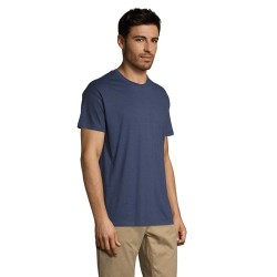 T-shirt Personnalisé 150g REGENT Matières : coton Taille textile : L Couleurs : bleu denim cadeau collaborateur premium
