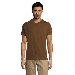 T-shirt Personnalisé 150g REGENT Matières : coton Taille textile : XS Couleurs : terre personnalisable avec votre logo