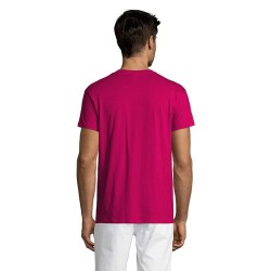 T-shirt Personnalisé 150g REGENT Matières : coton Taille textile : L Couleurs : fuchsia cadeau affaires élégant