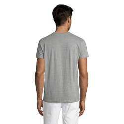 T-shirt Personnalisé 150g REGENT Matières : coton Taille textile : 3XL Couleurs : gris chiné impression haute définition