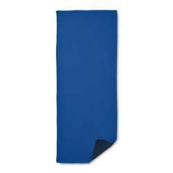 Serviette absorbante de sport personnalisée TUKO Matières : PET Couleurs : bleu royal personnalisable avec votre logo