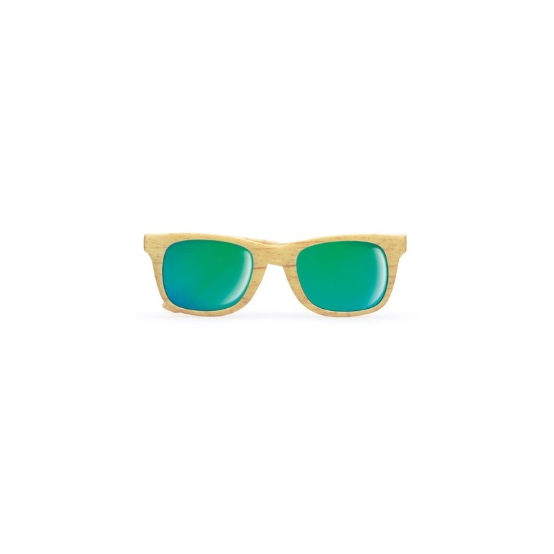 Lunettes de soleil effet bois WOODIE