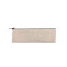 Trousse à crayon complète personnalisée TEKINA Matières : coton Couleurs : beige personnalisable avec votre logo