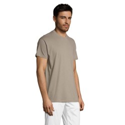 T-shirt Personnalisé 150g REGENT Matières : coton Taille textile : XS Couleurs : gris clair marquage laser ultra précis