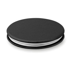 Miroir rond  en PU GLOW ROUND Matières : verre Couleurs : noir 2