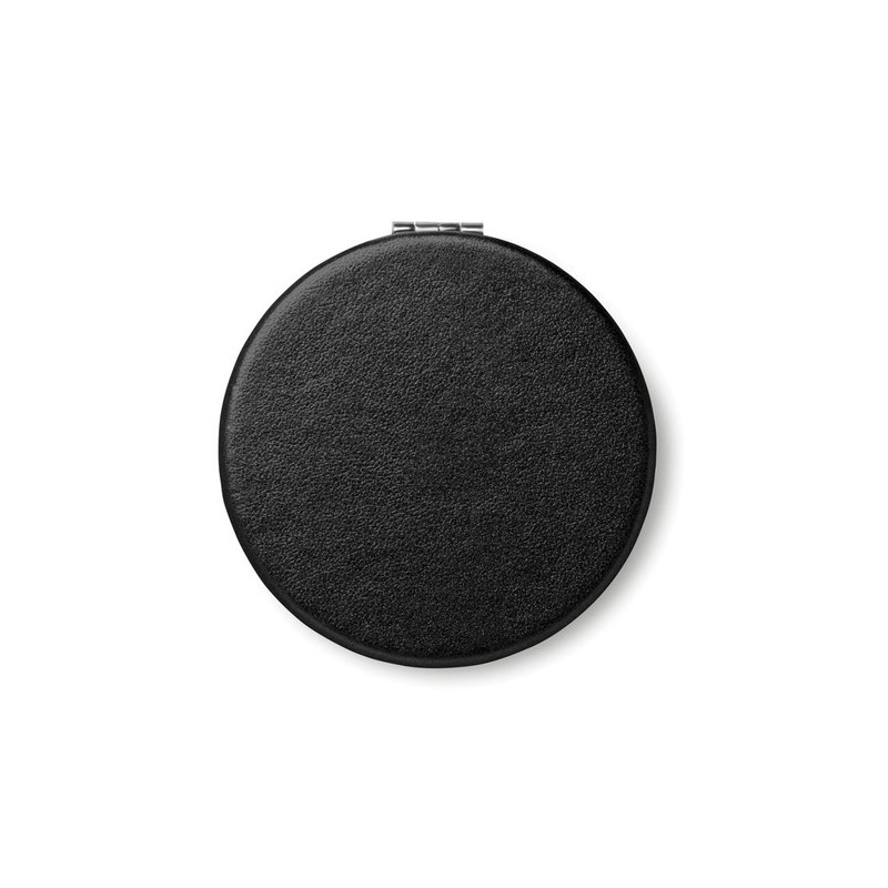 Miroir rond  en PU GLOW ROUND Matières : verre Couleurs : noir impression haute définition