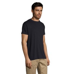 T-shirt Personnalisé 150g REGENT Matières : coton Taille textile : L Couleurs : bleu marine objet promo petit budget
