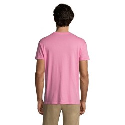 T-shirt Personnalisé 150g REGENT Matières : coton Taille textile : S Couleurs : rose orchidée marquage laser ultra précis