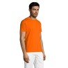 T-shirt Personnalisé 150g REGENT Matières : coton Taille textile : XL Couleurs : orange marquage couleur éclatante