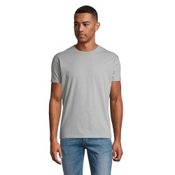 T-shirt Personnalisé 150g REGENT Matières : coton Taille textile : L Couleurs : gris pur marquage couleur éclatante
