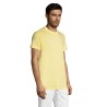 T-shirt Personnalisé 150g REGENT Matières : coton Taille textile : XS Couleurs : jaune pâle personnalisation rapide en France