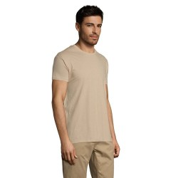 T-shirt Personnalisé 150g REGENT Matières : coton Taille textile : XXS Couleurs : sable impression logo haute qualité