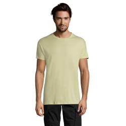 T-shirt Personnalisé 150g REGENT Matières : coton Taille textile : XL Couleurs : vert tilleul impression logo haute qualité