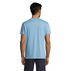 T-shirt Personnalisé 150g REGENT Matières : coton Taille textile : L Couleurs : bleu ciel cadeau affaires élégant