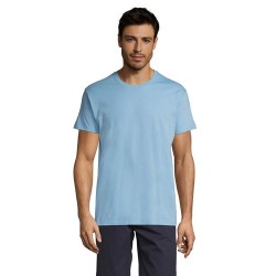 T-shirt Personnalisé 150g REGENT Matières : coton Taille textile : XL Couleurs : bleu ciel objet promo petit budget