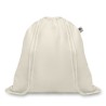 Sac à cordelette  en coton bio - ORGANIC HUNDRED Matières : coton biologique Couleurs : beige