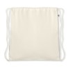 Sac à cordelette  en coton bio - ORGANIC HUNDRED Matières : coton biologique Couleurs : beige personnalisable avec votre logo