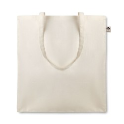 Sac en coton bio  105 gr personnalisable à cordelettes Matières : coton biologique Couleurs : beige