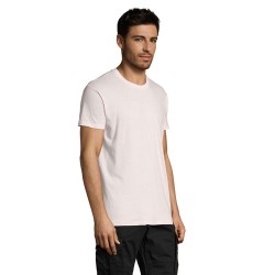T-shirt Personnalisé 150g REGENT Matières : coton Taille textile : M Couleurs : rose pâle marquage couleur éclatante