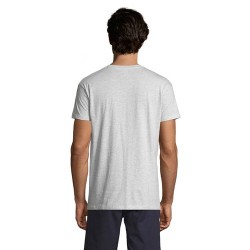 T-shirt Personnalisé 150g REGENT Matières : coton Taille textile : 3XL Couleurs : blanc chiné goodies publicitaire événementiel