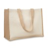 Sac de courses  en toile de jute - CAMPO DE FIORI Matières : jute Couleurs : beige cadeau entreprise pas cher