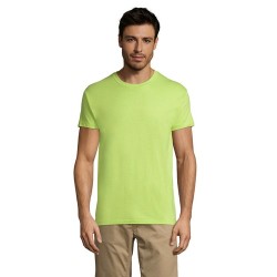 T-shirt Personnalisé 150g REGENT Matières : coton Taille textile : 3XL Couleurs : vert pomme objet promotionnel éco-responsable