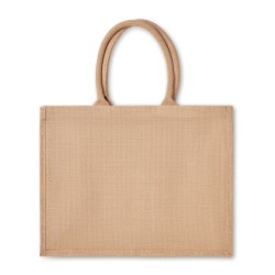 Sac shopping en jute personnalisable CAMPO DE FIORI Matières : jute Couleurs : beige 2