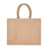 Sac shopping en jute personnalisable CAMPO DE FIORI Matières : jute Couleurs : beige personnalisable avec votre logo