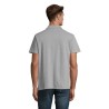 Polo Homme Personnalisé 210g Éco-responsable SPRING II Matières : coton Taille textile : L Couleurs : gris chiné cadeau affaires