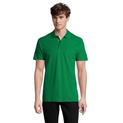 Polo Homme Personnalisé 210g Éco-responsable SPRING II Matières : coton Taille textile : M Couleurs : vert prairie cadeau affair
