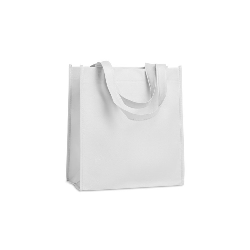 Sac Shopping Éco-responsable en Non Tissé Personnalisable APO BAG Matières : polypropylène (PP) Couleurs : blanc personnalisable