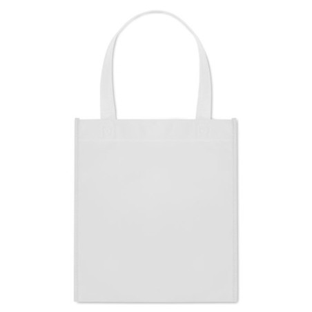Sac Shopping Éco-responsable en Non Tissé Personnalisable APO BAG Matières : polypropylène (PP) Couleurs : blanc impression haut