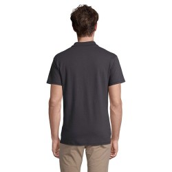 Polo Homme Personnalisé 210g Éco-responsable SPRING II Matières : coton Taille textile : S Couleurs : gris souris goodies entrep