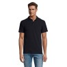 Polo Homme Personnalisé 210g Éco-responsable SPRING II Matières : coton Taille textile : S Couleurs : bleu marine cadeau entrepr