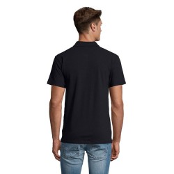 Polo Homme Personnalisé 210g Éco-responsable SPRING II Matières : coton Taille textile : S Couleurs : bleu marine livraison expr