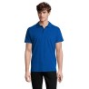 Polo Homme Personnalisé 210g Éco-responsable SPRING II Matières : coton Taille textile : XXL Couleurs : bleu royal personnalisab