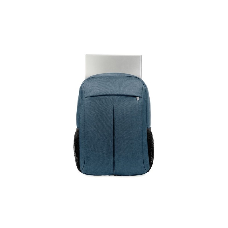 Sac à dos bicolore 360D personnalisé pour ordinateur - Stockholm Bag Matières : PET Couleurs : bleu livraison express 24h 48h