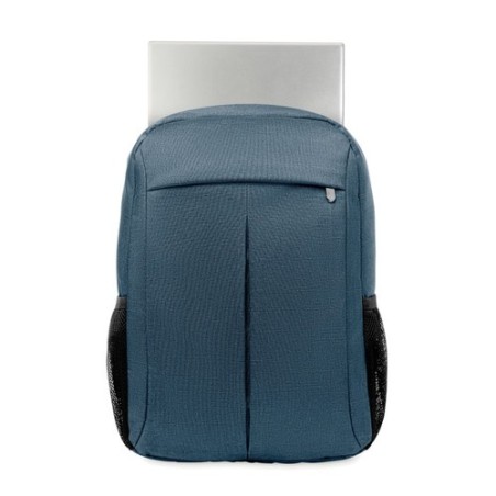 Sac à dos bicolore 360D personnalisé pour ordinateur - Stockholm Bag Matières : PET Couleurs : bleu livraison express 24h 48h