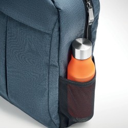 Sac à dos bicolore 360D personnalisé pour ordinateur - Stockholm Bag Matières : PET Couleurs : bleu cadeau collaborateur premium