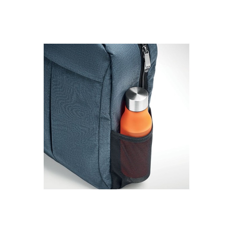 Sac à dos bicolore 360D personnalisé pour ordinateur - Stockholm Bag Matières : PET Couleurs : bleu cadeau collaborateur premium