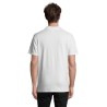 Polo Homme Personnalisé 210g Éco-responsable SPRING II Matières : coton Taille textile : XL Couleurs : blanc personnalisation su
