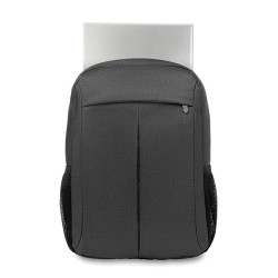 Sac à dos bicolore 360D personnalisé pour ordinateur - Stockholm Bag Matières : PET Couleurs : gris marquage laser ultra précis