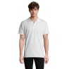 Polo Homme Personnalisé 210g Éco-responsable SPRING II Matières : coton Taille textile : 5XL Couleurs : blanc cadeau entreprise 