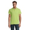 Polo Homme Personnalisé 210g Éco-responsable SPRING II Matières : coton Taille textile : L Couleurs : vert pomme personnalisatio
