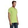 Polo Homme Personnalisé 210g Éco-responsable SPRING II Matières : coton Taille textile : L Couleurs : vert pomme personnalisable